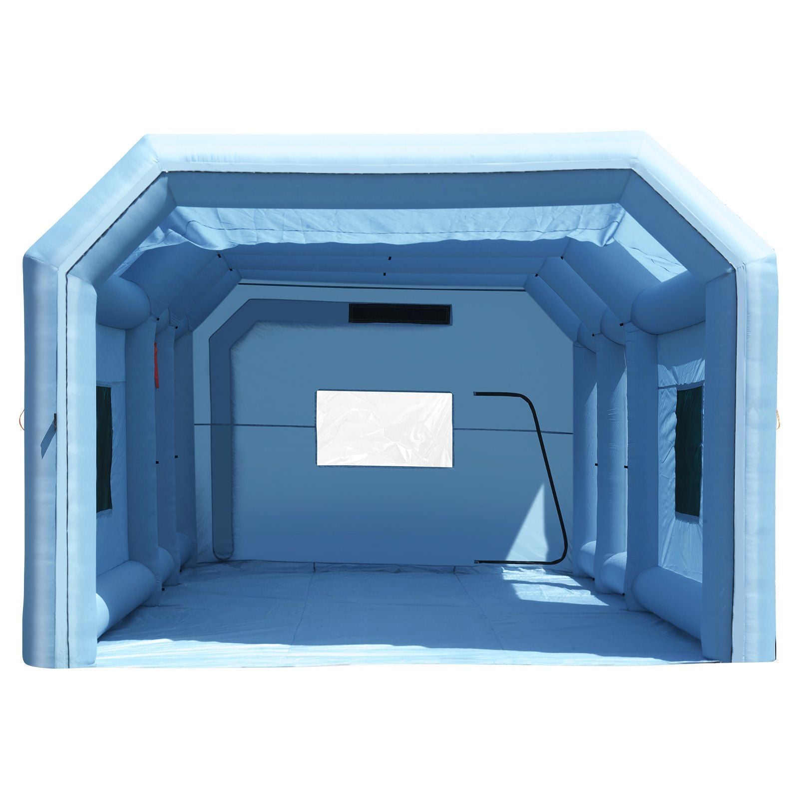 Inflatable Paint Booth, 32.8 x 21 x 14.8 ft Inflatable Spray Booth, with 1100W+750W Powerful Blowers and Air V952-CQSPQFLSKCGLKJFV4V3
