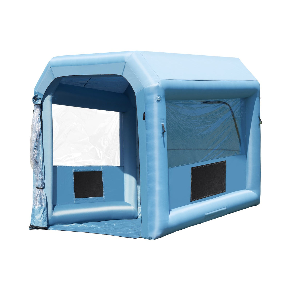 Inflatable Paint Booth, 9.8 x 8.2 x 8.2 ft Inflatable Spray Booth, with 550W Powerful Blower and Air Filter V952-CQSPQFLSKCGLKNDD2V3