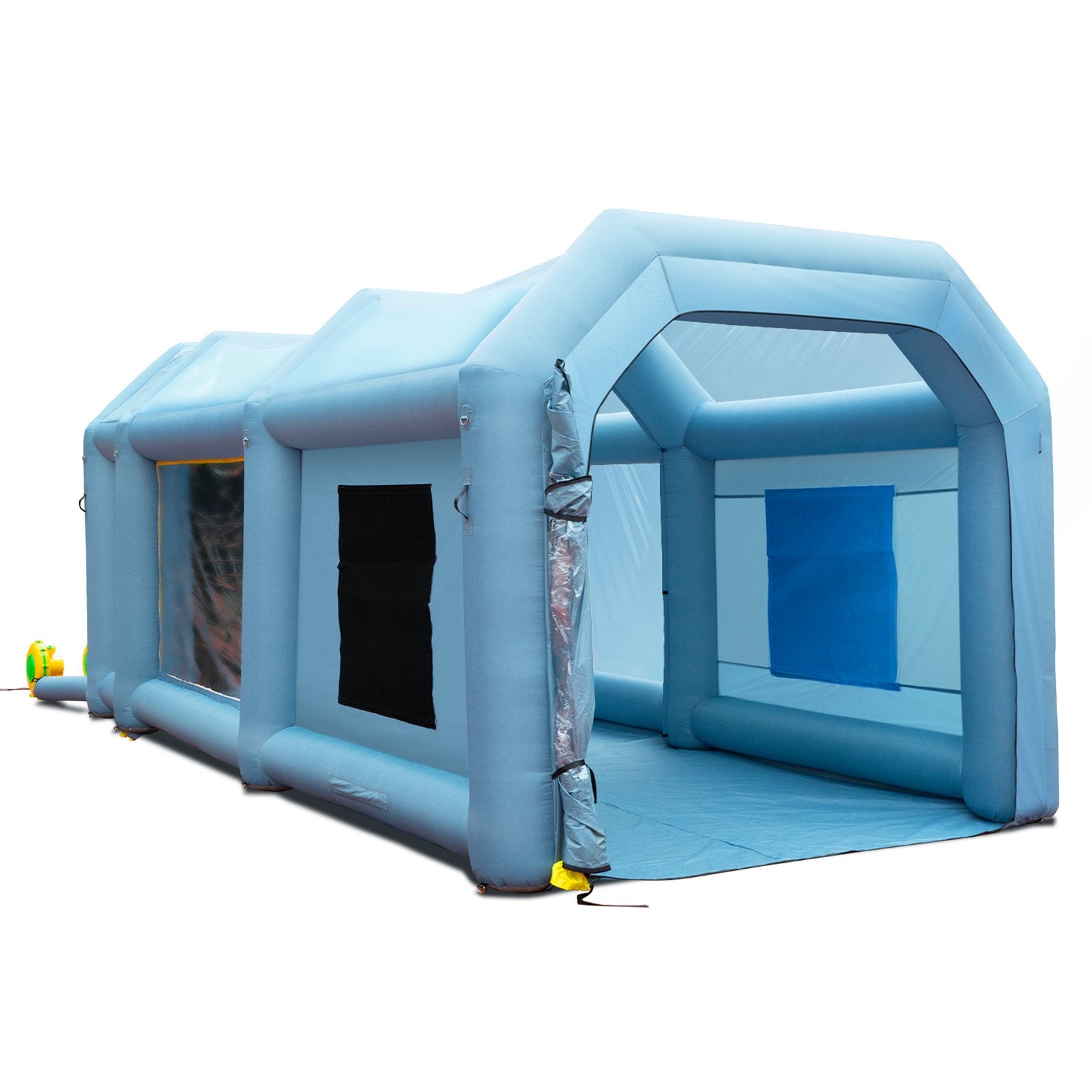 Inflatable Spray Booth Car Paint Tent 20x10x8ft Filter System 2 Blowers V952-CQSPQFLSS2010Y97FV3