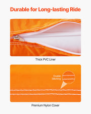 Towable Tube for Boating 1-2 Riders Inflatable Boat Tubes and Towables V952-CQTL2PDDX2R0W0X83V0