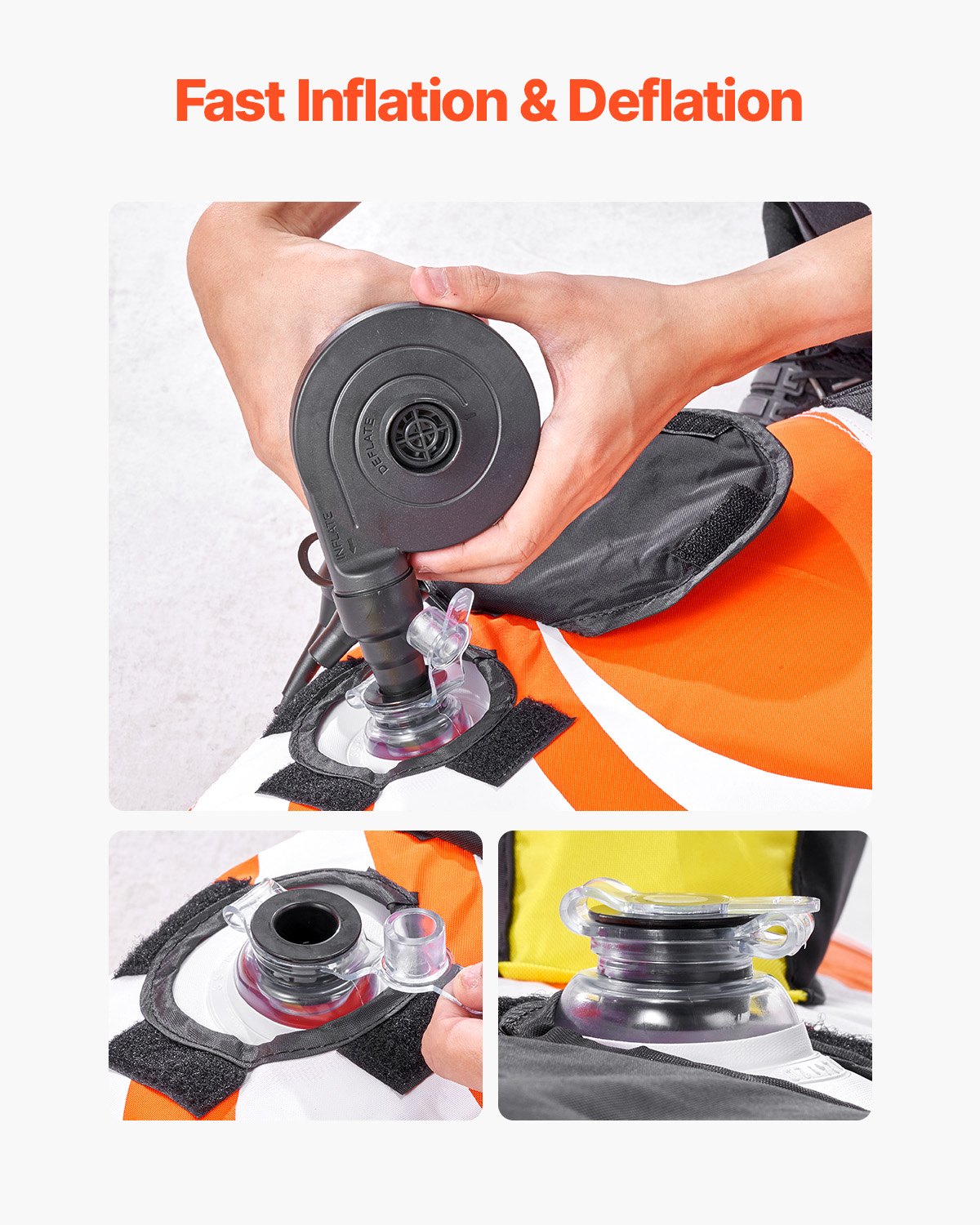 Towable Tube for Boating 1-2 Riders Inflatable Boat Tubes and Towables V952-CQTL2PDDX2R0W0X83V0