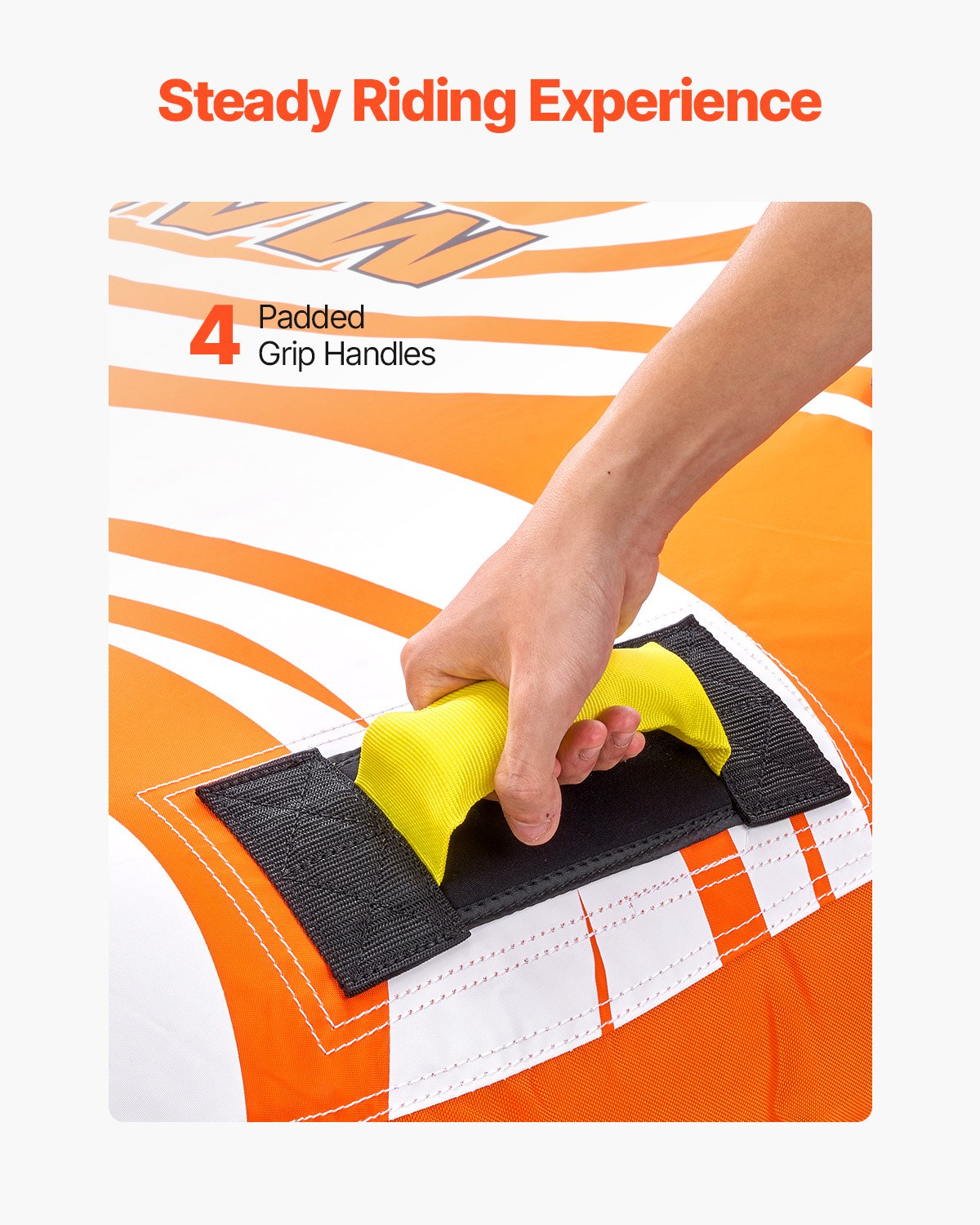 Towable Tube for Boating 1-2 Riders Inflatable Boat Tubes and Towables V952-CQTL2PDDX2R0W0X83V0