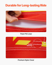 Towable Tubes for Boating 1-3 Riders Inflatable Boat Tubes Towables 510lbs V952-CQTL2QXK3R00F85JVV0