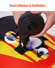 Towable Tubes for Boating 1-3 Riders Inflatable Boat Tubes Towables 510lbs V952-CQTL2QXK3R00F85JVV0