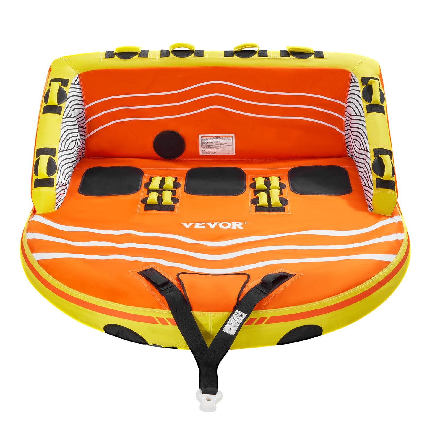 Towable Tube for Boating, 1-3 Riders Inflatable Boat Tubes and Towables, 510lbs Water Sport Towable Tube for V952-CQTL2SFDX3R0W43OPV0