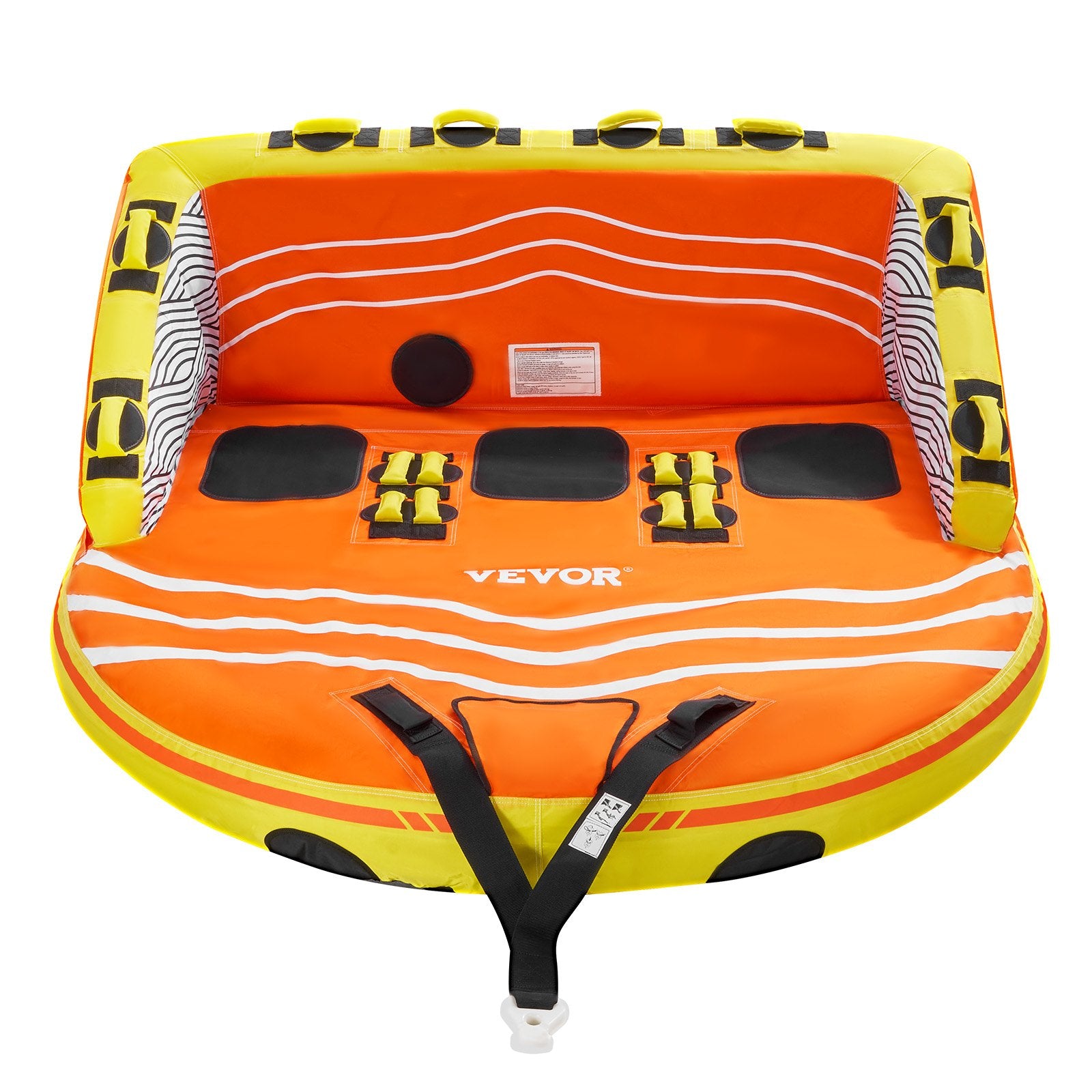 Towable Tube for Boating, 1-3 Riders Inflatable Boat Tubes and Towables, 510lbs Water Sport Towable Tube for V952-CQTL2SFDX3R0W43OPV0