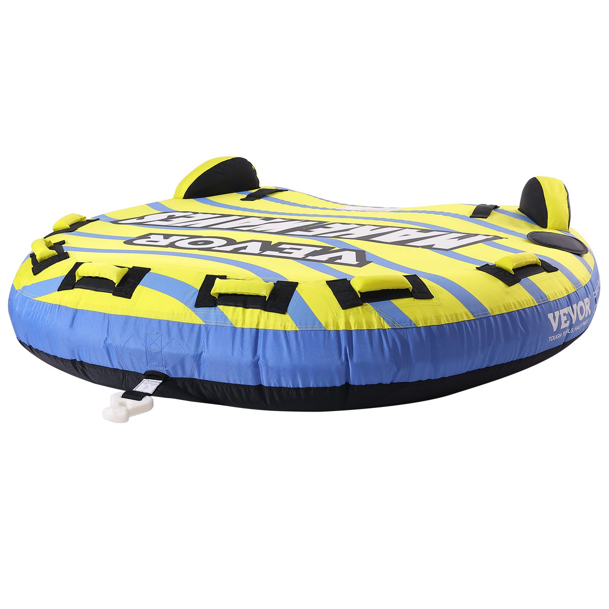 Towable Tube for Boating, 1-3 Riders Inflatable Towable Tube with Bumper Fins, 510 lbs Water Sport Towable V952-CQTLPDDX3R009ZIE2V0