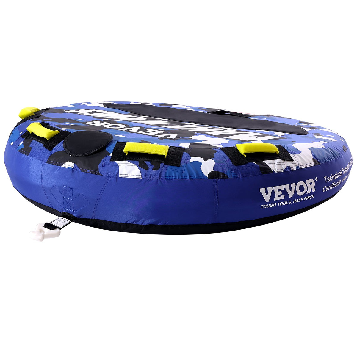 Towable Tube for Boating, 1-2 Riders Inflatable Boat Tubes and Towables, 340 lbs, 51.8" Round Water Sport V952-CQTLPDYX2R00WRC12V0