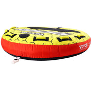 Towable Tube for Boating, 1-3 Riders Inflatable Boat Tubes and Towables, 510 lbs, 63" Round Water Sport V952-CQTLPDYX3R000A9FSV0