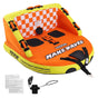 Towable Tube for Boating, 1-2 Riders Inflatable Towable Tubes with Deck Seats and Backrest, 340 lbs Water V952-CQTLSFDX2R00U07GEV0