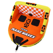 Towable Tube for Boating, 1-2 Riders Inflatable Towable Tubes with Deck Seats and Backrest, 340 lbs Water V952-CQTLSFDX2R00U07GEV0