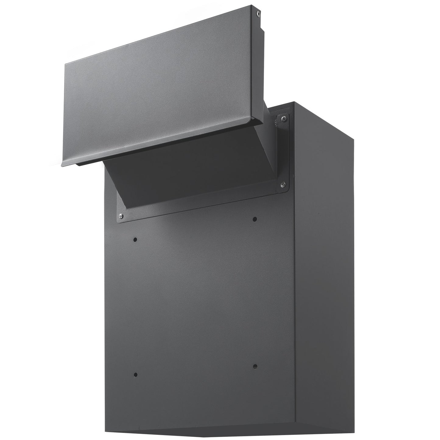 Through The Wall Drop Box, Heavy Duty Steel Through the Wall Mailbox with 2.8-7.9" 13" Combination Lock, V952-CQXBX1256316FDZEXV0