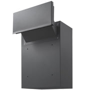 Through The Wall Drop Box, Heavy Duty Steel Through the Wall Mailbox with 2.8-7.9" 13" Combination Lock, V952-CQXBX1256316FDZEXV0