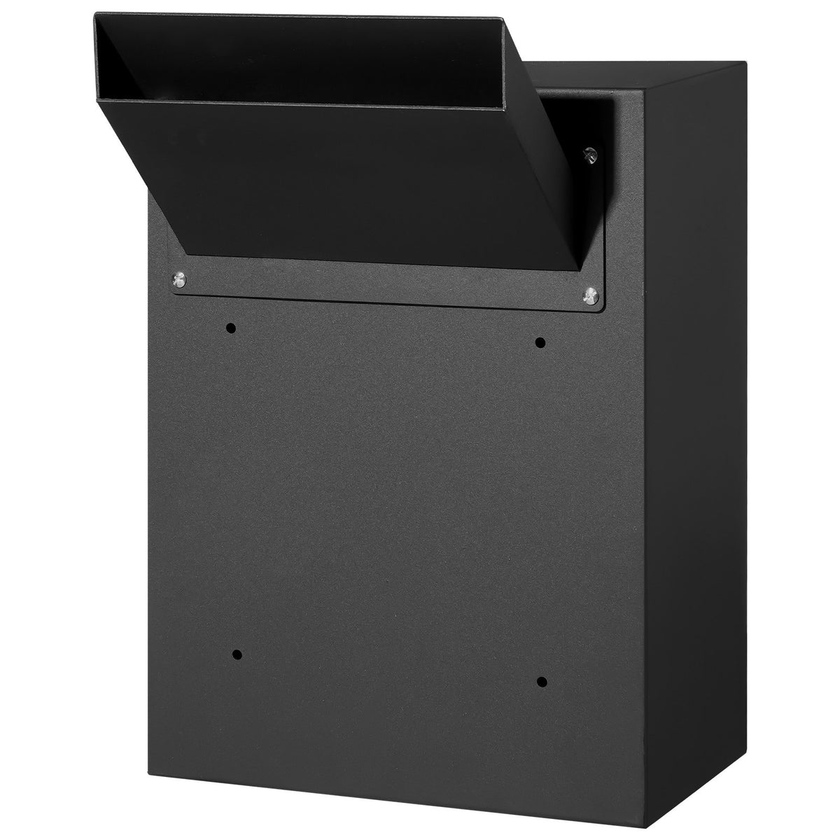 Through The Wall Drop Box, Heavy Duty Steel Through the Wall Mailbox with 2.8-7.9" 13" Combination Lock, V952-CQXBX13717IN9YIN4V0
