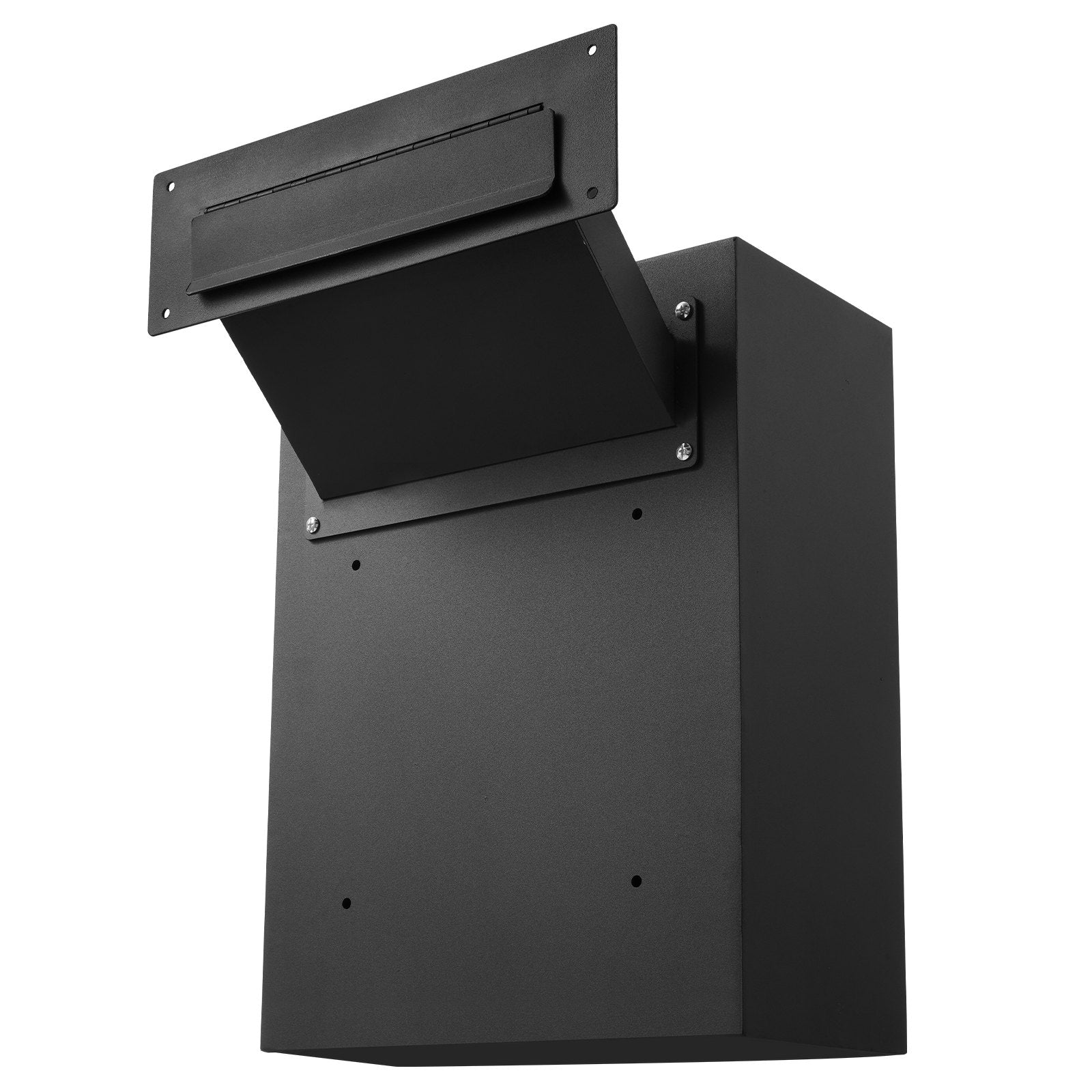 Through The Wall Drop Box, Heavy Duty Steel Through the Wall Mailbox with 2.8-7.9" 13" Combination Lock, V952-CQXBX13717IN9YIN4V0