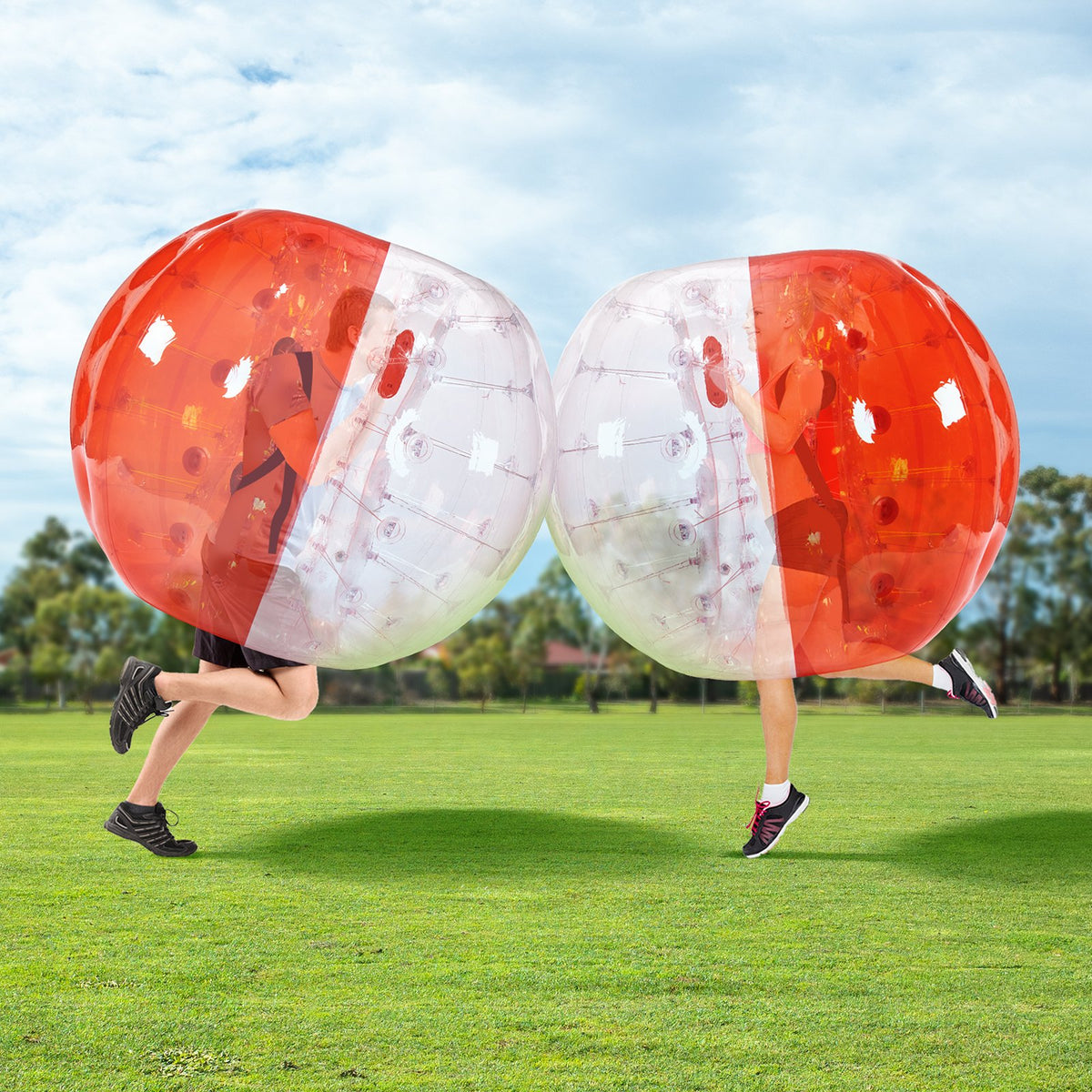 Inflatable Bumper Ball 1-Pack, 5FT/1.5M Body Sumo Zorb Balls for Teen & Adult, 0.8mm Thick PVC Human Hamster V952-CRKCQPPQZJ5Y74IFGV0