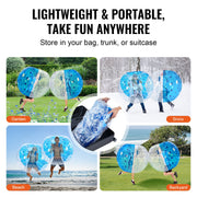 Inflatable Bumper Ball 1-Pack, 5FT/1.5M Body Sumo Zorb Balls for Teen & Adult, 0.8mm Thick PVC Human Hamster V952-CRKCQPPQZJ5YOA5RSV0