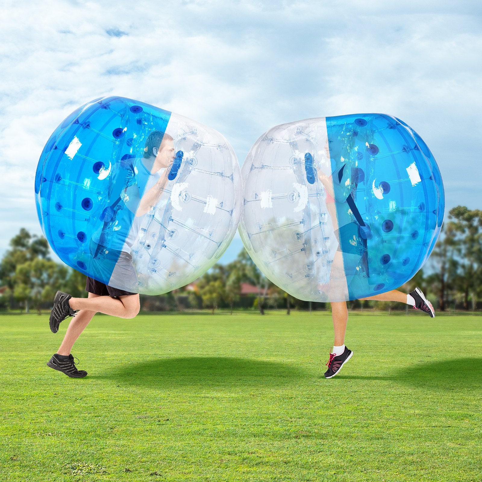 Inflatable Bumper Ball 1-Pack, 5FT/1.5M Body Sumo Zorb Balls for Teen & Adult, 0.8mm Thick PVC Human Hamster V952-CRKCQPPQZJ5YOA5RSV0