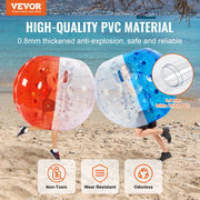 Inflatable Bumper Balls 2-Pack, 5FT/1.5M Body Sumo Zorb Balls for Teen & Adult, 0.8mm Thick PVC Human Hamster V952-CRKCQPPQZJ5YVC2VZV0