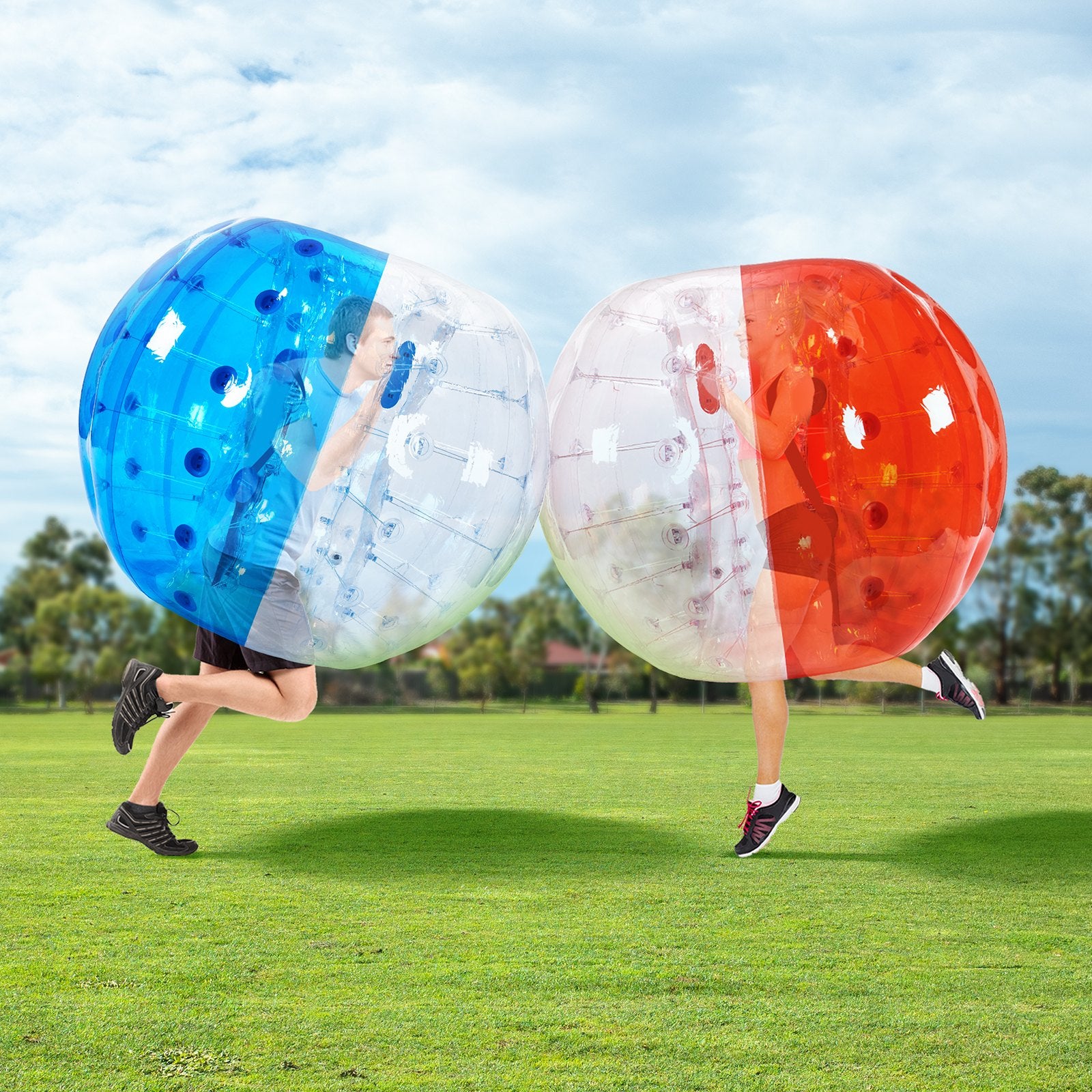 Inflatable Bumper Balls 2-Pack, 5FT/1.5M Body Sumo Zorb Balls for Teen & Adult, 0.8mm Thick PVC Human Hamster V952-CRKCQPPQZJ5YVC2VZV0