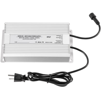 Mist Maker 10 Head Ultrasonic Mist Fogger with Waterproof Power Supply Ultrasonic Fogger Humidifier Stainless V952-CSBWHQ10TFS000001V3