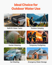 Water Storage Bladder 540L Large Capacity Water Bag, Portable & Collapsible Soft Waters Container, Leakproof V952-CSDHSPVC540L2ZFQH001V0