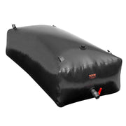 Portable Water Storage Bladder 264 Gal PVC Collapsible Water Tank Black V952-CSDHSPVCB100YFP48V0
