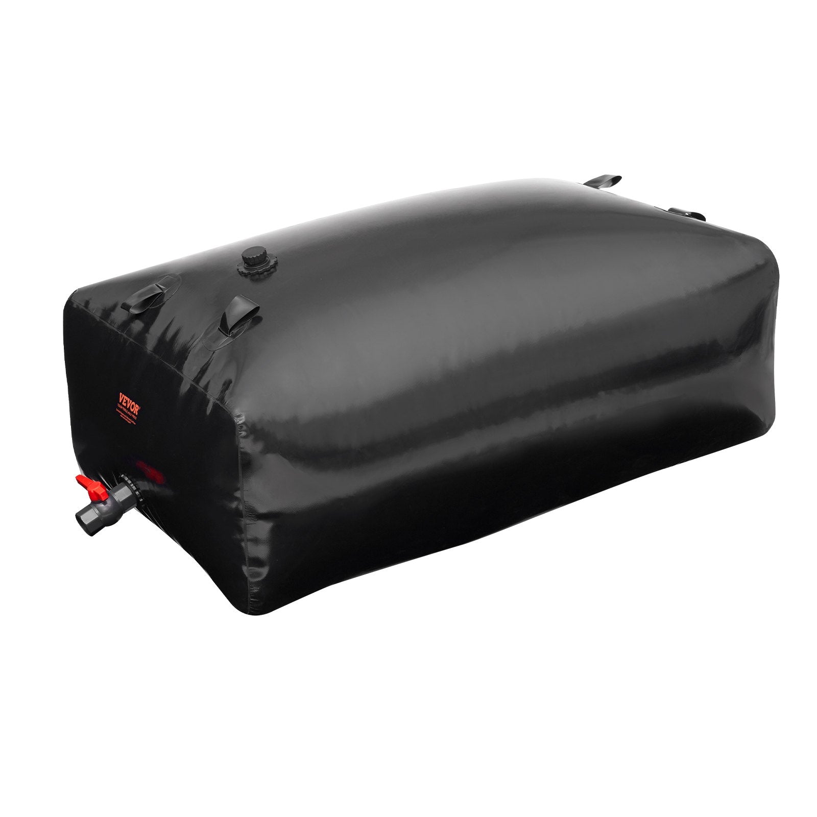 Portable Water Storage Bladder 540L PVC Collapsible Water Tank Black V952-CSDHSPVCB540DZKSQV0