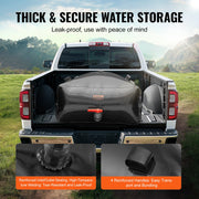Portable Water Storage Bladder 540L PVC Collapsible Water Tank Black V952-CSDHSPVCB540DZKSQV0
