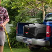 Portable Water Storage Bladder 540L PVC Collapsible Water Tank Black V952-CSDHSPVCB540DZKSQV0