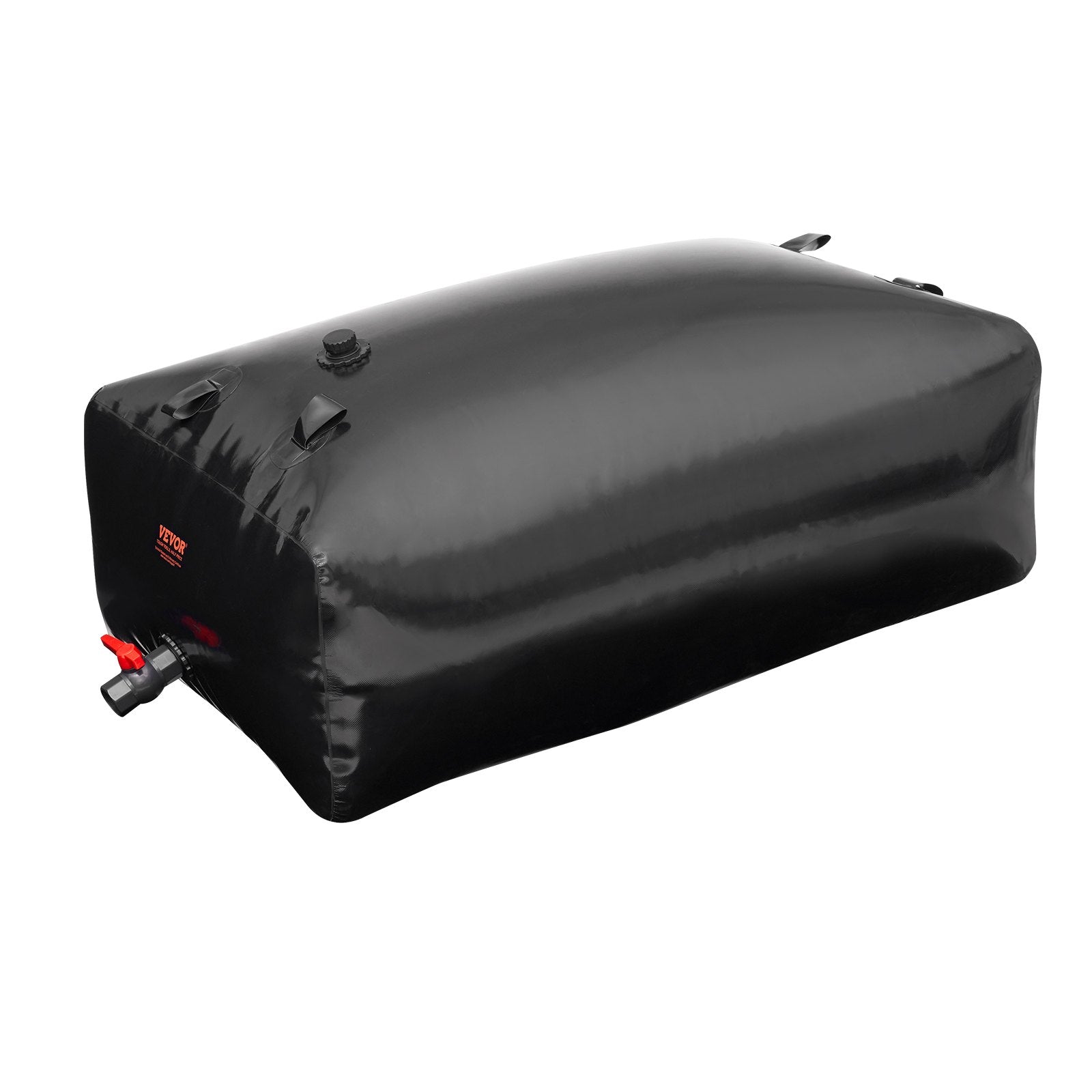 Portable Water Storage Bladder 540L PVC Collapsible Water Tank Black V952-CSDHSPVCB540DZKSQV0