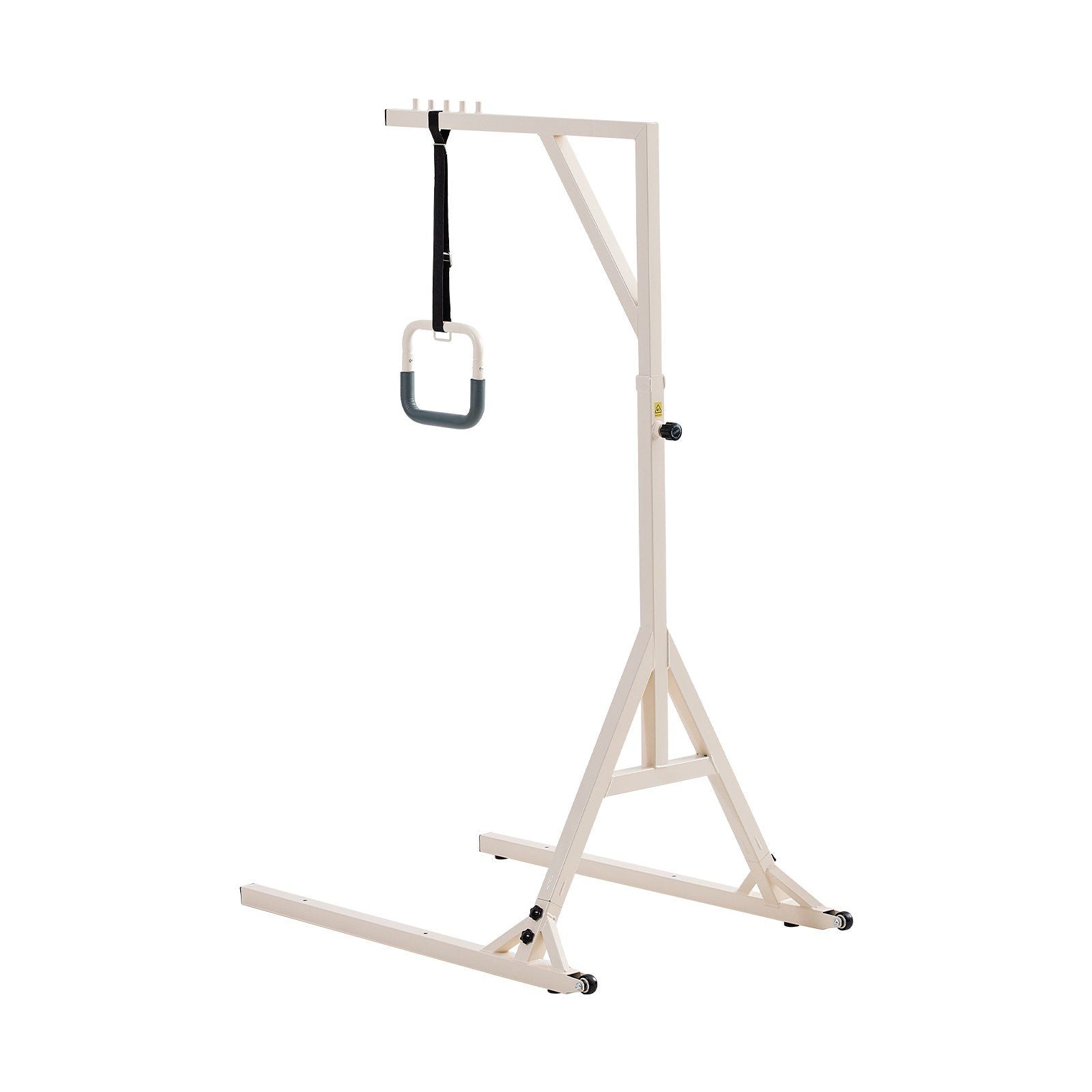 Trapeze Bar for Bed Mobility, Height-Adjustable Bed Trapeze with 2 Casters, 350LBS Weight Capacity Heavy Duty V952-CSDJLDXDJSJZTUI9AV0