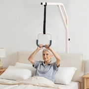 Trapeze Bar for Bed Mobility, Height-Adjustable Free Standing Trapeze Bar with 2 Wheels, 300LBS Capacity Bed V952-CSDJLDXDJZGZ2TMM8V0