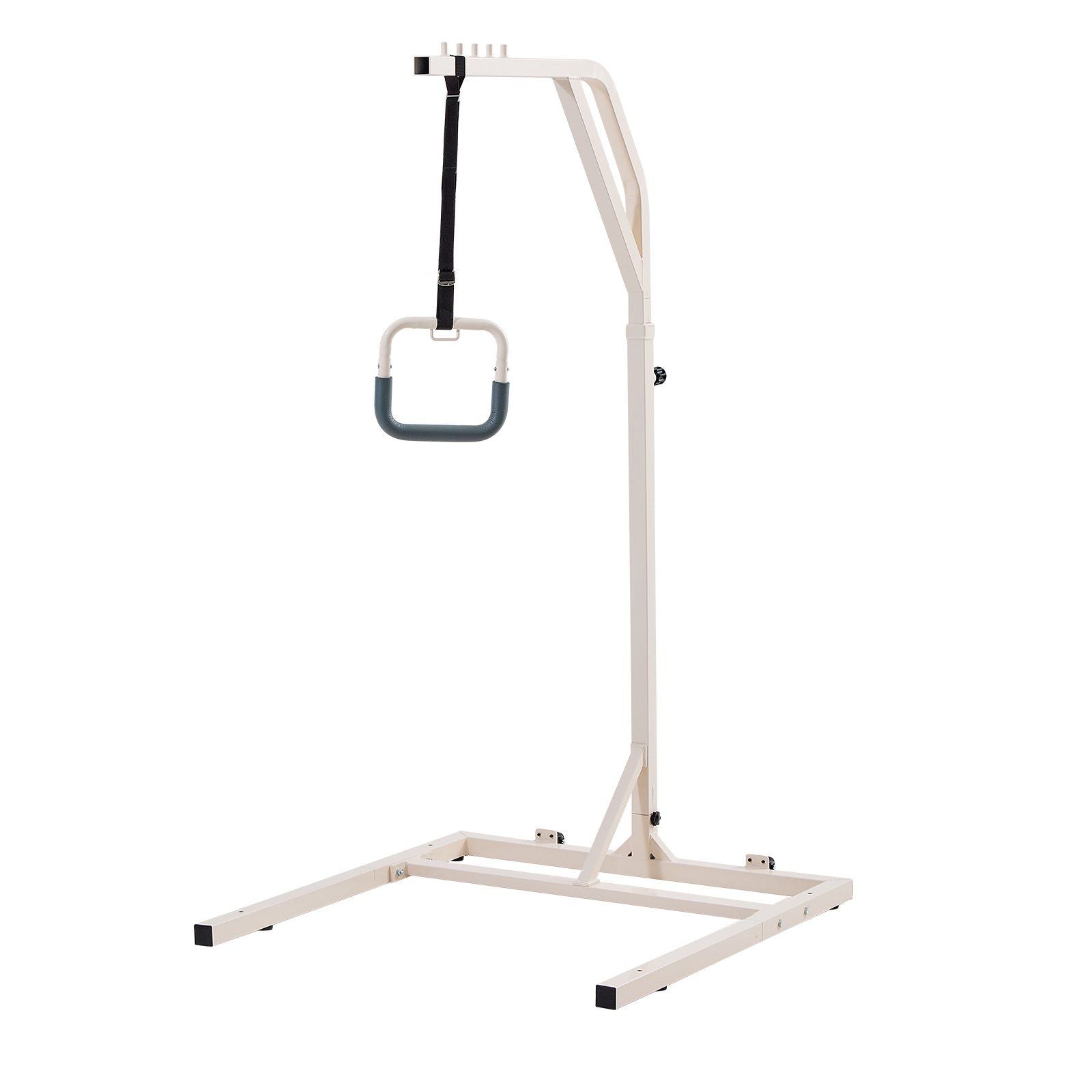 Trapeze Bar for Bed Mobility, Height-Adjustable Free Standing Trapeze Bar with 2 Wheels, 300LBS Capacity Bed V952-CSDJLDXDJZGZ2TMM8V0