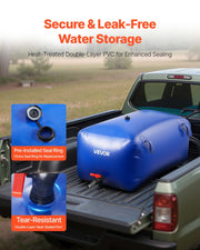 Water Storage Bladder 240L Large Capacity Water Bag, Portable & Collapsible Soft Waters Container, Leakproof V952-CSDLSPVC240LSO68O001V0