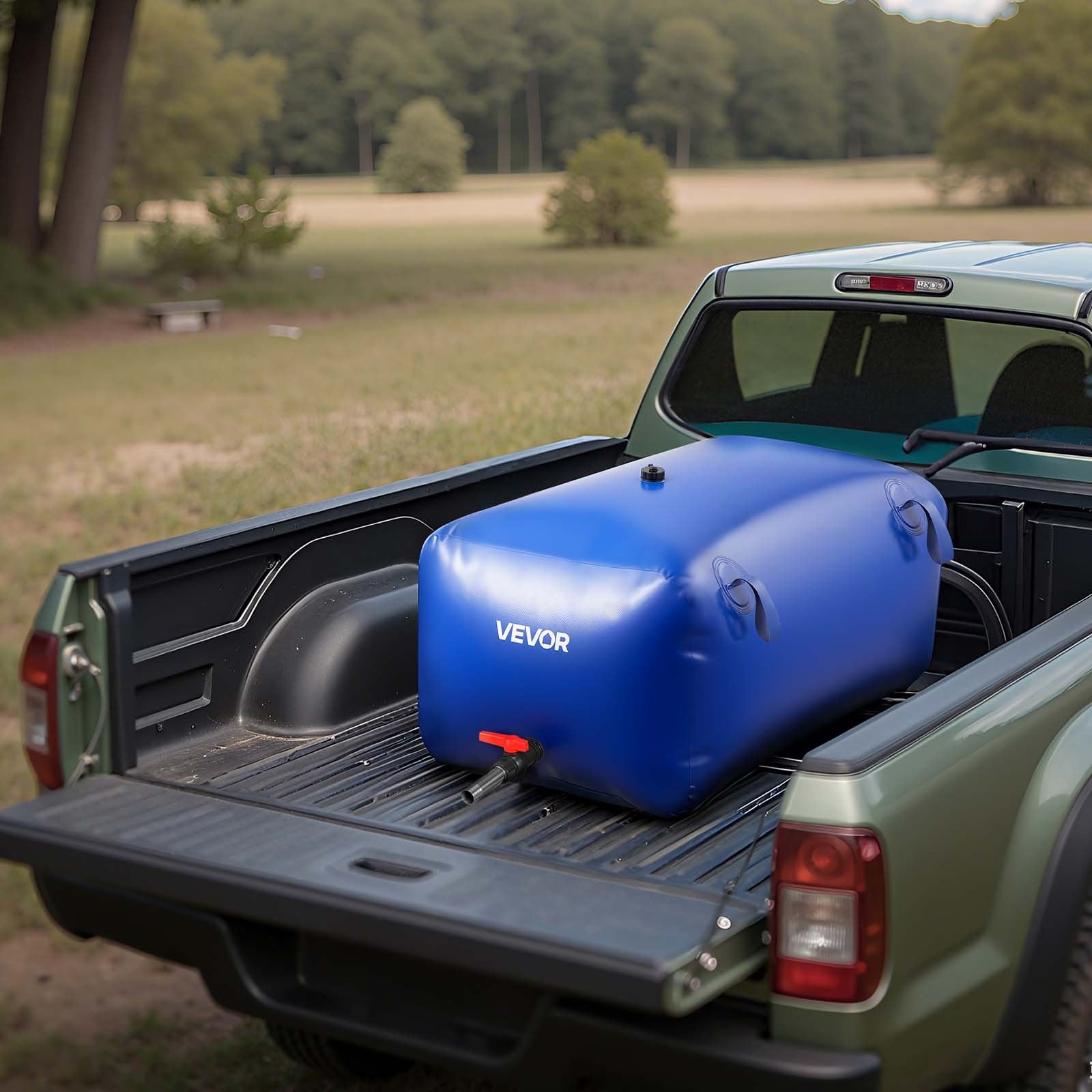 Water Storage Bladder 240L Large Capacity Water Bag, Portable & Collapsible Soft Waters Container, Leakproof V952-CSDLSPVC240LSO68O001V0
