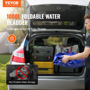 Portable Water Storage Bladder 264 Gal 1000D PVC Collapsible Water Tank V952-CSDLSPVCB100VV7VVV0