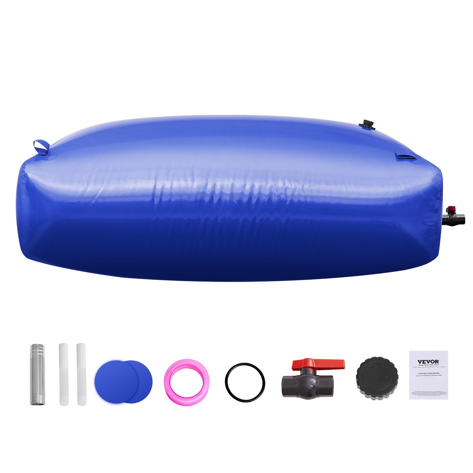 Portable Water Storage Bladder 264 Gal 1000D PVC Collapsible Water Tank V952-CSDLSPVCB100VV7VVV0