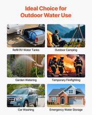 Water Storage Bladder, 132L Large Capacity TPU Soft Water Bag, Portable & Collapsible Water Storage V952-CSDLSTPU132LYW8X8001V0