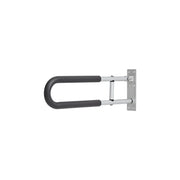 Toilet Safety Rail, 60.5 cm U-Shaped Handicap Grab Bar, Foldable Senior Safety Pole, Flip Up Toilet Grab Bars V952-CSFSWZTKFZ24OTR5FV0