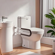 Toilet Safety Rail, 60.5 cm U-Shaped Handicap Grab Bar, Foldable Senior Safety Pole, Flip Up Toilet Grab Bars V952-CSFSWZTKFZ24OTR5FV0