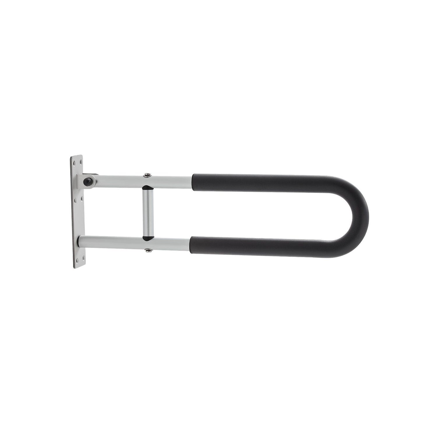 Toilet Safety Rail, 60.5 cm U-Shaped Handicap Grab Bar, Foldable Senior Safety Pole, Flip Up Toilet Grab Bars V952-CSFSWZTKFZ24OTR5FV0