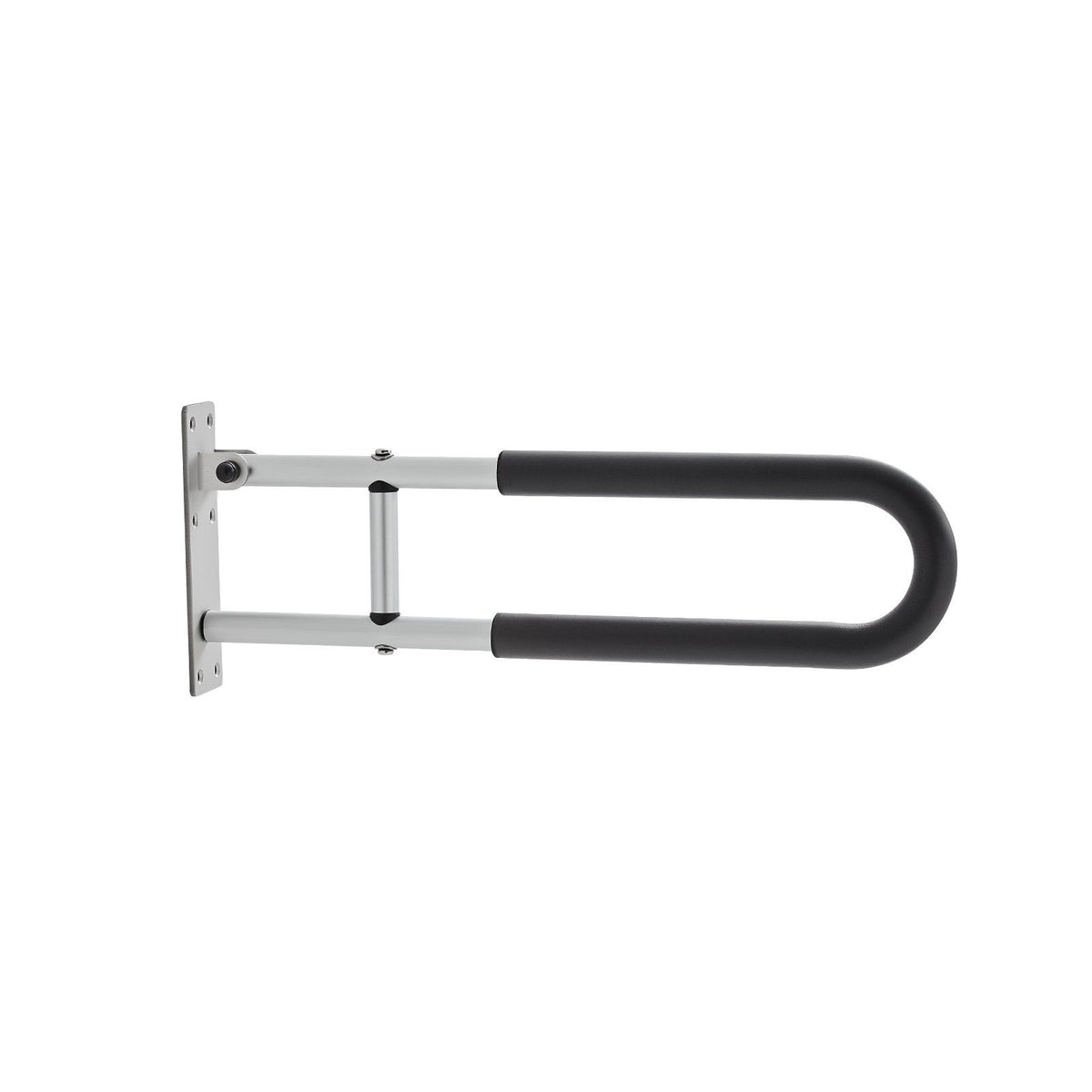 Toilet Safety Rail, 60.5 cm U-Shaped Handicap Grab Bar, Foldable Senior Safety Pole, Flip Up Toilet Grab Bars V952-CSFSWZTKFZ24OTR5FV0