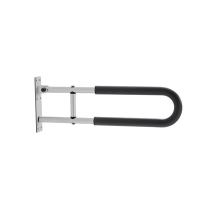Toilet Safety Rail, 60.5 cm U-Shaped Handicap Grab Bar, Foldable Senior Safety Pole, Flip Up Toilet Grab Bars V952-CSFSWZTKFZ24OTR5FV0