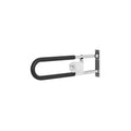 Toilet Safety Rail, 76.5 cm U-Shaped Handicap Grab Bar, Foldable Senior Safety Pole, Flip Up Toilet Grab Bars V952-CSFSWZTKFZ305ODGSV0