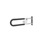 Toilet Safety Rail, 76.5 cm U-Shaped Handicap Grab Bar, Foldable Senior Safety Pole, Flip Up Toilet Grab Bars V952-CSFSWZTKFZ305ODGSV0
