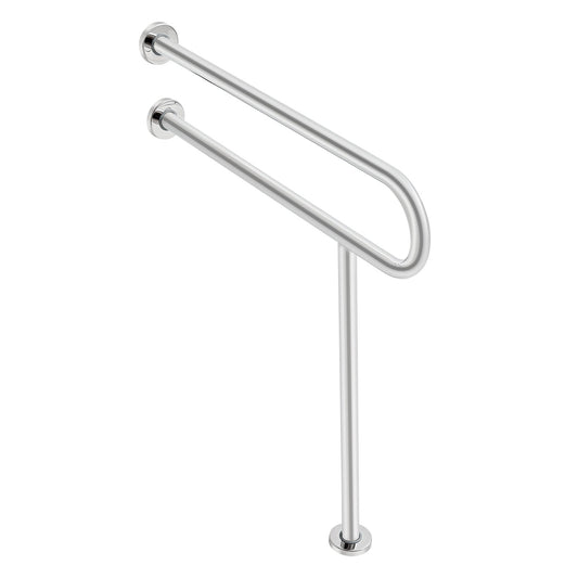 Toilet Safety Rail, 80 cm U-Shaped Handicap Grab Bar, 304 Stainless Steel Senior Safety Pole, Toilet Grab V952-CSFSYZTBKFZ3JJ2VOV0