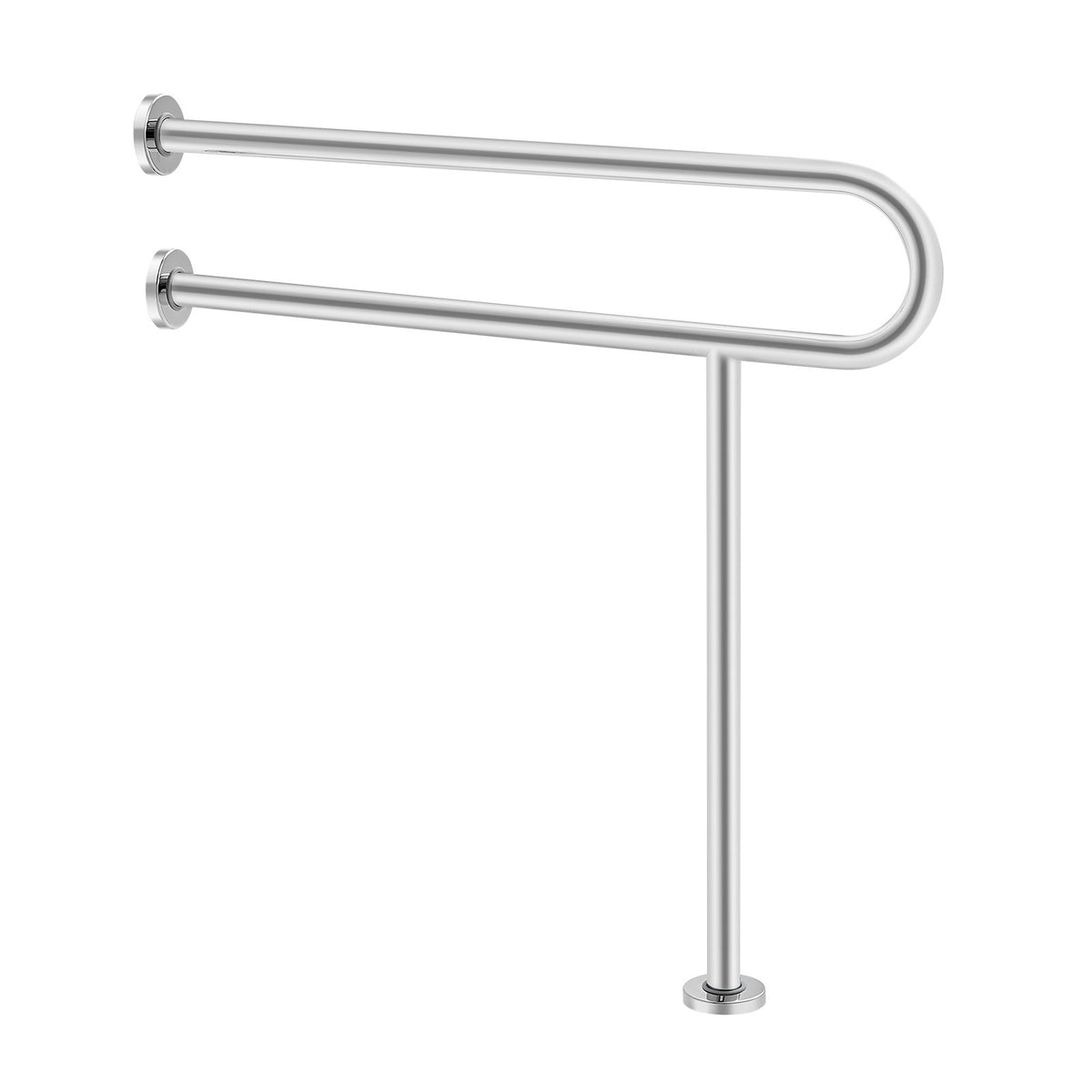 Toilet Safety Rail, 80 cm U-Shaped Handicap Grab Bar, 304 Stainless Steel Senior Safety Pole, Toilet Grab V952-CSFSYZTBKFZ3JJ2VOV0