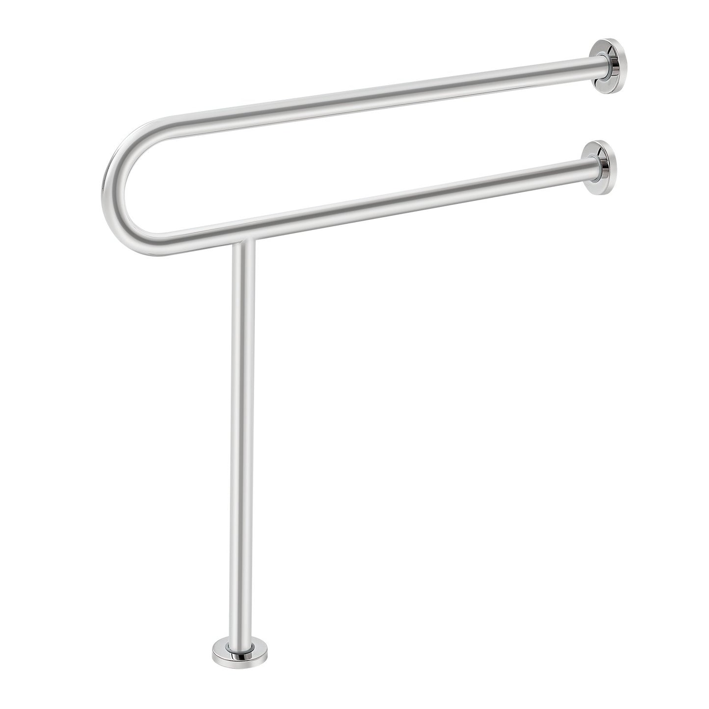 Toilet Safety Rail, 80 cm U-Shaped Handicap Grab Bar, 304 Stainless Steel Senior Safety Pole, Toilet Grab V952-CSFSYZTBKFZ3JJ2VOV0