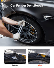 Dent Puller Kit, Paintless Car Dent Removal Tool, Auto Fender Damage Repair Puller Lifter with Curved Rod, V952-CSLBGJDJT12J5FC5E001V0